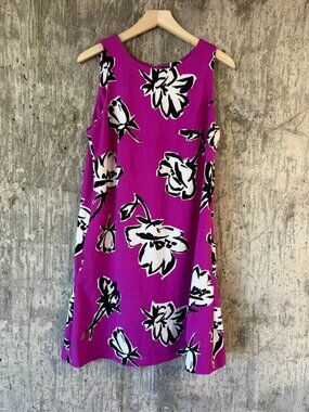 LAUREN RALPH LAUREN Women's Floral Print Sleeveless Dress Size 14